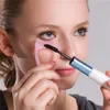 Strumento per ciglia trucco 3 in 1 Guida per applicatore mascara ciglia superiori inferiori Pettine per ciglia Strumenti cosmetici