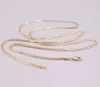 Chains Real Au750 Pure 18K Yellow Gold 2mm Curb Link Chain Necklace 7.1g 22" LChains