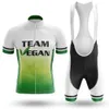 2022pro Team Veganer Sommerradtrikot 9d Bib Set MTB Uniform Red Bicycle Clothing Schnell trockenes Fahrrad Ropa Ciclismo Gel Pad257w