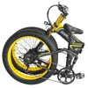 SMLRO S11PLUS 26*4.0 Fat Tire Vélo Électrique 1000W Vélo Électrique avec 48V 14AH SAMSUNG Batterie Cachée Pliable Moto VTT Vélo 7 Vitesse