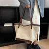 Вечерние сумки повседневные холст для женщин большие сумки для плеча 2022 Дизайнер трендов Большие сумочки и кошельки
