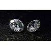 Pietra preziosa Moissanite sciolta di colore D da 0,005 ct ~ 0,085 ct Perla di Moissanite 1 mm ~ 2,9 mm VVS1 Eccellente test di taglio con diamanti intarsiati Gioielli squisiti