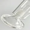 Dikke en stabiele 11 inch vapexhale hydratube glazen waterpijp 2 percs met beugel voor EVO-verdamper Bong GB347
