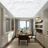 European relief stereoscopic 3d ceiling mural wallpaper 3d photo murals wallpapers for living room bedroom stickers papel de parede home decor ceilings