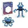 Fidget Toys Spinner Luminous Kids Antistress Fingertips 손 스피너 장난감 어린이 DIY 변형 체인 스트레스 불안 선물 1020035