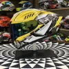 Casque intégral shoei X14 yaha rjm 60 Visière anti-buée pour casque de moto Man Riding Car casque de moto de course de motocross-NOT-ORIGINAL-hel301H