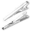 Hommes Métal Argent Or Simple Cravate Cravate Bar Fermoir Clip Pince Pin Hommes En Acier Inoxydable Pour Les Affaires Ma Cravate Cravate Fermoirs B0726G02