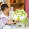 Kool shiba inu hond leuke groente fairy anime knuffel pluizige gevulde växt mjuk kawaii kussen baby barn speelgoed gåva265r208624924