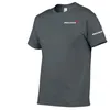 Verano Hombres Camiseta McLaren Verano Uniforme Personalidad Impresión 100% Camisa de algodón Cuello redondo Camiseta Moda Tendencia Estilo de carreras 220608