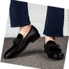 Mannen Micro Suede met Bow-Tie Handgemaakte Herenjurk Bruiloft Schoenen Luxe Loafers
