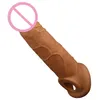 ألعاب الجنس Masager Toy Massager Varial Penis Cock Products Other Silicone Dildo Cover Cover Ring Deling Ejaculation Male TQVH 60P0