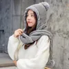 Berets Winter Scarf Hat устанавливает тепло