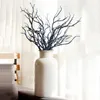 Ghirlande di fiori decorativi Albero secco Decorazioni per la casa Pavone Rami di corallo Piante artificiali in plastica Decorazione di nozze 1 pz Manuale VividDec