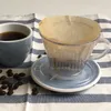 Małe plastikowe stożki wielokrotnego użytku do kawy koszyki do sitka siatki zależne od kawy Dipper 102 kroplówki type6492046