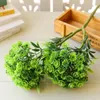 Decorative Flowers & Wreaths 1pc Artificial Flower Branch 2 Strands Plastic Faux Floral Stem Pography Supplies Wedding Party Home Garden Dec