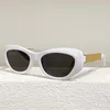 Fendisunglasses Cat Fendace V1 Black Acetate Eye Sunglasses Gold Metal Temple Fendaceレタリングシンボル