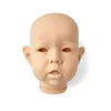 RSG Reborn Baby 28 inch Lifelike Born Cute Liam Vinyl Ongelukte Onvoltooide delen Diy Blank Doll Kit 220525