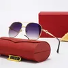 High Quality Designer Mens Womens Sunglasses Luxury Ancient Men Fashion Driving Polaroid Lenses Glasses Adumbral with Box 12