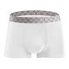 Un bon produit Mens Panties Chitin Antibactérien Fonctionnel Four-Corners Fashion Striped Waist-Ceintures UOMO Traceless Underwear T220816