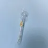 25mm 헤드 미소 페이스 유리 오일 버너 흡연 파이프