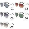 Men Sunglasses Pilot Driving Sun Glasses Women Designer Retro Shades Metal Frame Eyewear Uv400 Protection