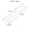 Mode Brille Maskierungsketten für Frauen Perlen Perlen Casual Sonnenbrille Brille Kette Lanyards Nordhalter Halsgurne Schmuck Schmuck