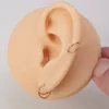 外科用鋼製ノーズリングセプタムピアスフープ耳軟骨イヤリングリップリングトラグ