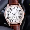 Bekijk herenautomatische mechanische horloges 40 mm kast met diamant waterdichte saffier zakelijke polshorloge montre de luxe