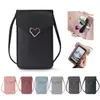 Shoulder Bag Cell phone Straps Phone Pouch Case Touch screen wallet Change Coin PU leather Purse for Girls Kids Women iphone 13 12 11 pro max S22 S21