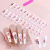 False Nails 24pc Valentine Press On Fake Coffin Love Heart With Lim Nail Art Slip Files Stick-on Tips Accessories Set Be1984 Prud22