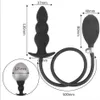 NXY Anal toys Silicone Inflated Super Big Anal Plug Dildo 13CM Huge Dilator Prostate Massage Anus Extender G spot Stimulator Sex T7576284
