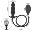 NXY Juguetes anales Silicona Inflado Super Big Anal Plug Consolador 13 CM Enorme Dilatador Masaje de Próstata Extensor de Ano Estimulador del Punto G Sexo T7576284