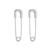 Dangle & Chandelier Punk Hollow Paper Clip Earrings For Women Simple Cool Silver Color Copper Pin Men Unisex Fashion Trend Jewelry 2022Dangl