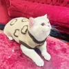 ファッション犬アパレル高級デザイナー犬服クラシック文字 G ペットコート高品質冬のセーター暖かいニット猫服ペットベスト