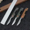 3 stilar Kolstål Folding Key Knife EDC Portable Scalpel Mini Pocket Knifes Utility Self-Defense Survival EDC Tool Su001