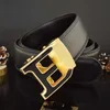 2022 Wholesale Men's Classic luxury leather automatic Famous brand belt leisure and versatile youth B-letter buckle waistband