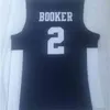 XFRSP Moss Point 2 Devin Booker College Koszykówka Jersey Black Movie Mens Wszystkie Szyte i Haft Najwyższej jakości