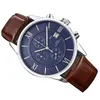 Luxury Mens Watches Top Marka zegarek na rękę Wszystkie sub-dials Work skórzany pasek mody kwarcowy Mężczyzn Mężczyzn na męski prezent na Boże Narodzenie 300W