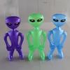 170cm Gigante Alien Model Green Purple azul cinza rosa e crianças adultos adultos brinquedo de brinquedo de halloween cosplay brithday fester suprimento