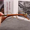 Rockjoy Runde Brillenrahmen Männliche Echtholzgläser Männer Frauen Gold Silber Brille Für Rezept Optische Linse