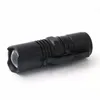 Lampes de poche Torches Mini Tactical 4 Modes LED Portable Zoomable Focus Torch Lamp Show 16340 Batterie Aimant intégré