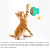Toys Aspiration personnalisée Turote fixe Turntetable Rotation Mint Ball Tickle Cat Pet Toy Toy Inventory Wholesale 10pcs MK179
