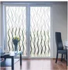 Película de ventana de privacidad de Yajing Ventana helada Cubierta de vidrio Cubierta de la ventana no adhesiva Puerta de vidrio Película UV Bloqueo para el hogar