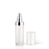 空の詰め替え可能な真珠の白いコーンアクリルクリーム瓶30/50/80 / 120mlのローションポンプのスプレーボトルのためのアイクリームのエッセンシャルオイルスキンケアアイテム香水