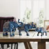 家族用の置物樹脂タイ象のオフィスリビングルームの手作りの家の飾りかわいい動物の装飾品220617