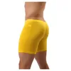 Onderbroek mannen ondergoed ijs zijden pyjama broek u convex pouch boksershort lange bokser hombre underware unterhosed herren fitness shorts maleun