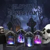 Хэллоуин игрушки 5styles Halloween световой светодиодной надгробной камни лампа ведьма призрачный череп Чел