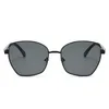 Роскошные шестиугольные солнцезащитные очки Полароидные линзы дизайнерские женские мужские гончики старшие очки для женщин