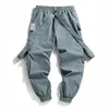 Chaifenko Jogger Sports Sports Men Hip Hop Streetwear Belka Foot Cargo Spodnie Modna druk Mężczyźni Pantie 220706