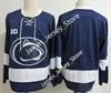 NCAA personalizado Frozen Four Penn State Nittany Lions costurou a camisa de h￳quei da faculdade Guy Gadowsky Jersey Peyton Jones Vince Pedrie Evan Barratt